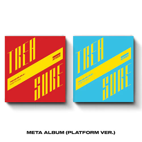 ATEEZ ALBUM -TREASURE EP.3 ONE TO ALL META ALBUM (Platform Ver.) (Random Ver.) - LACMA HOUSE