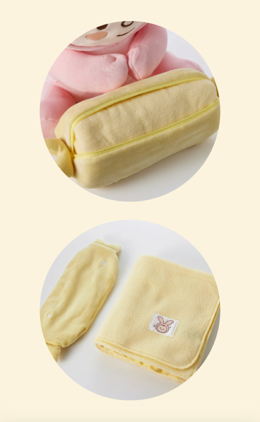 [JEONGHAN] OFFICIAL Pluffy Toram & Blanket Set