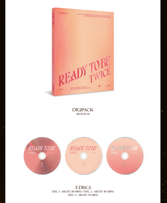 TWICE - 5TH WORLD TOUR IN SEOUL 'READY TO BE' (DVD &amp; BLU-RAY)