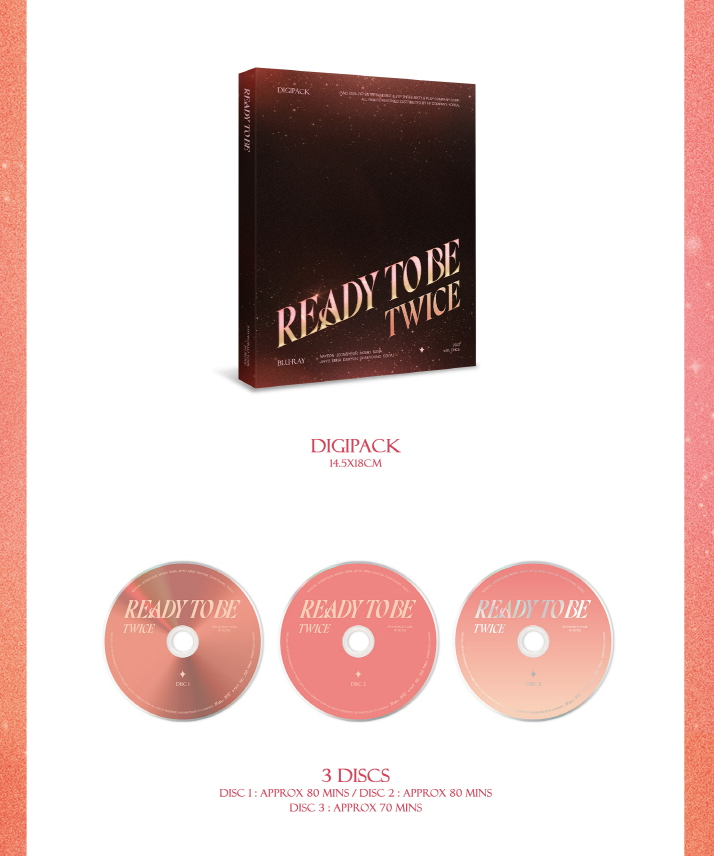 TWICE - 5TH WORLD TOUR IN SEOUL 'READY TO BE' (DVD &amp; BLU-RAY)
