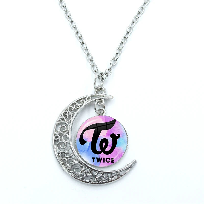 Twice Candybong Moon Necklace