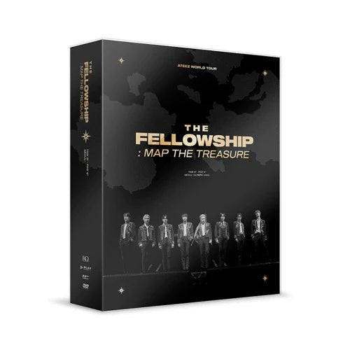 ATEEZ DVD - WORLD TOUR THE FELLOWSHIP : MAP THE TREASURE SEOUL DVD - LACMA HOUSE